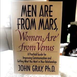 FIRST EDITION John Gray Book Men Are from Mars, Women Are from Venus Book